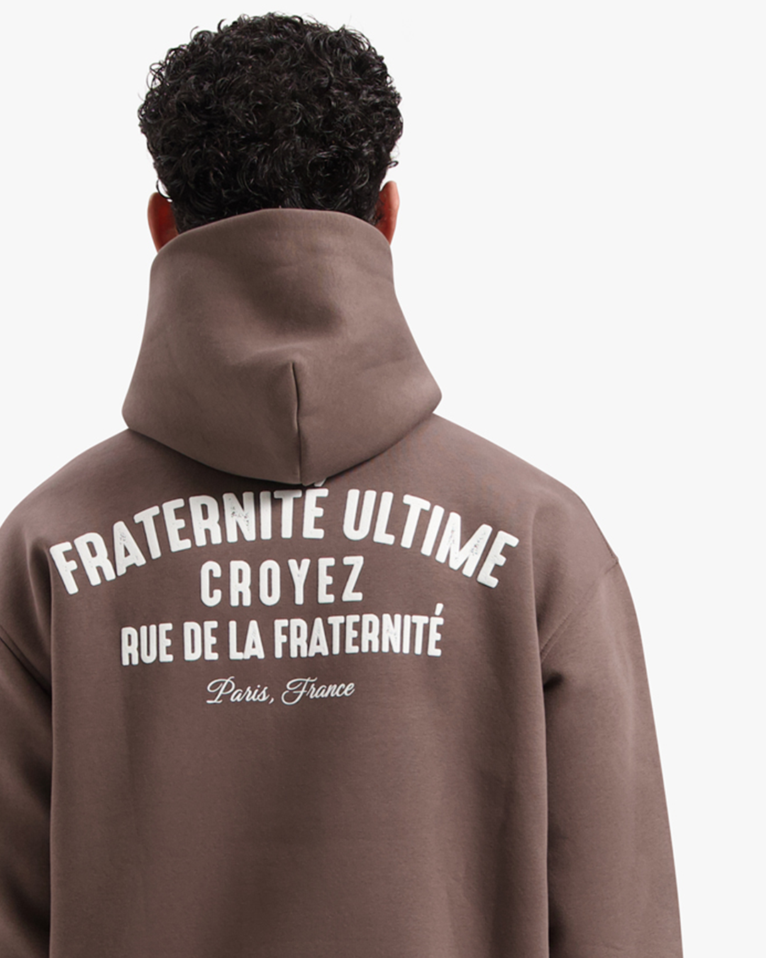 CROYEZ FRATERNITÉ ULTIME HOODIE - BROWN