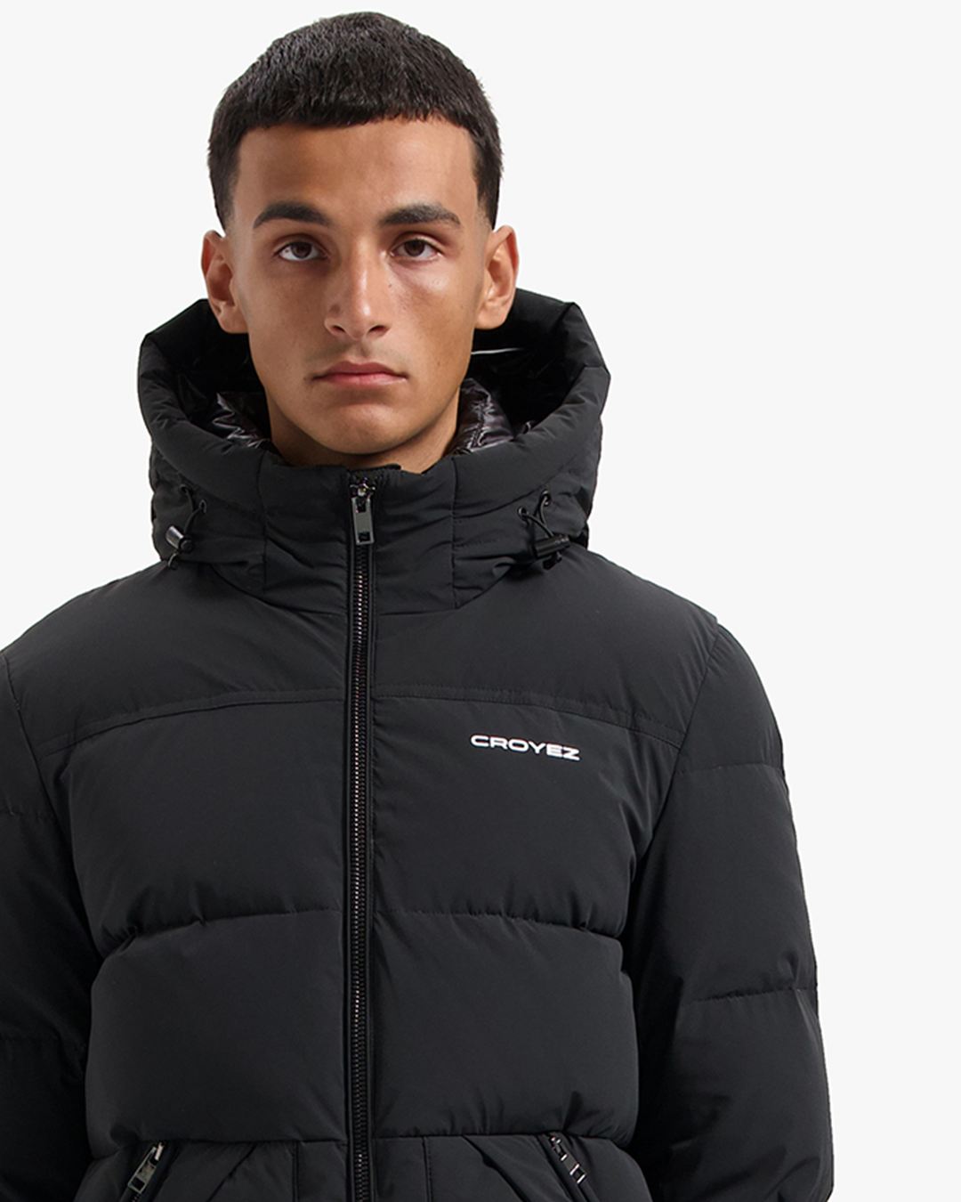 CROYEZ DOWN PUFFER JACKET - BLACK