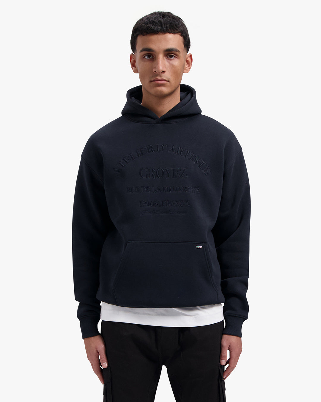 CROYEZ ATELIER HOODIE | VINTAGE BLACK