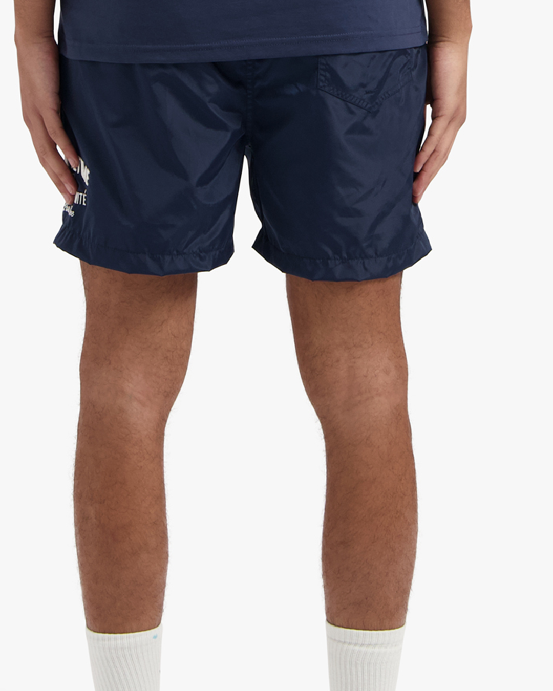 CROYEZ FRATERNITÉ BADESHORTS | MARINE/WEISS