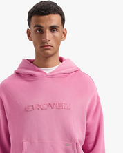 CROYEZ CUTOUT HOODIE | HOT PINK