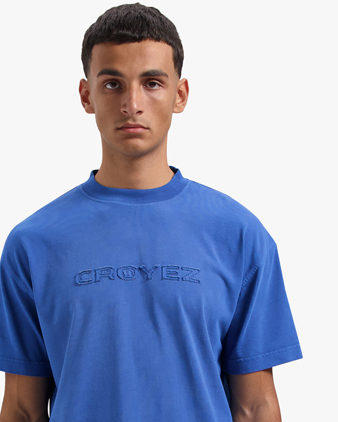 CROYEZ CUTOUT T-SHIRT | COBALT BLUE