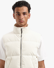 CROYEZ ALLOVER BODYWARMER | CREAM