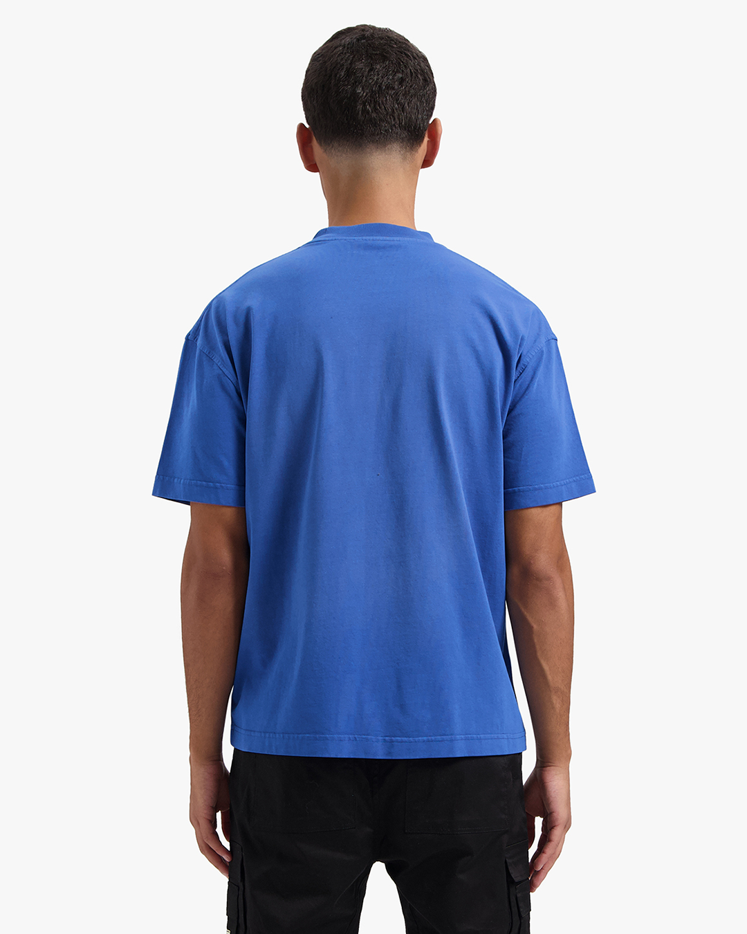 CROYEZ CUTOUT T-SHIRT - COBALT BLUE