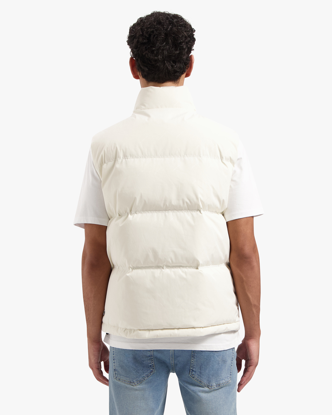 CROYEZ ALLOVER BODYWARMER - CREAM