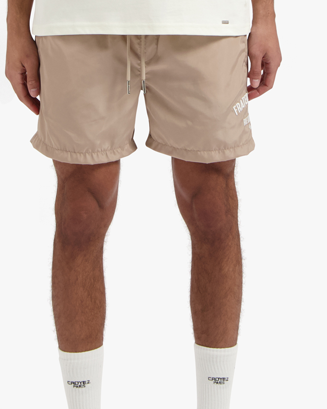 CROYEZ FRATERNITÉ SWIM SHORTS | KHAKI