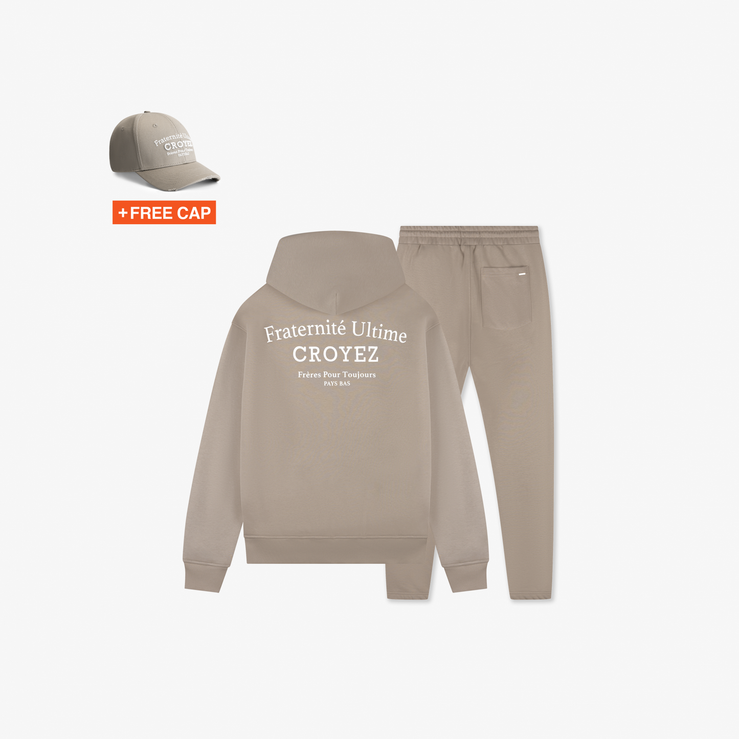 CROYEZ FRATERNITÉ TRACKSUIT - GREY