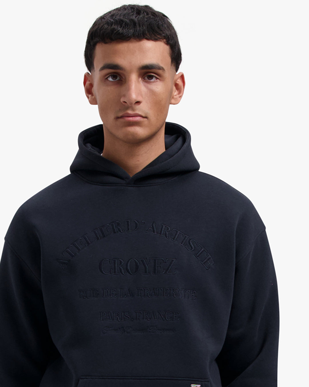 CROYEZ ATELIER HOODIE | VINTAGE BLACK