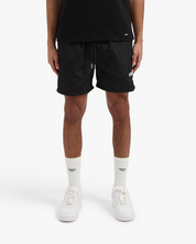CROYEZ FRATERNITÉ SWIM SHORTS | BLACK/WHITE