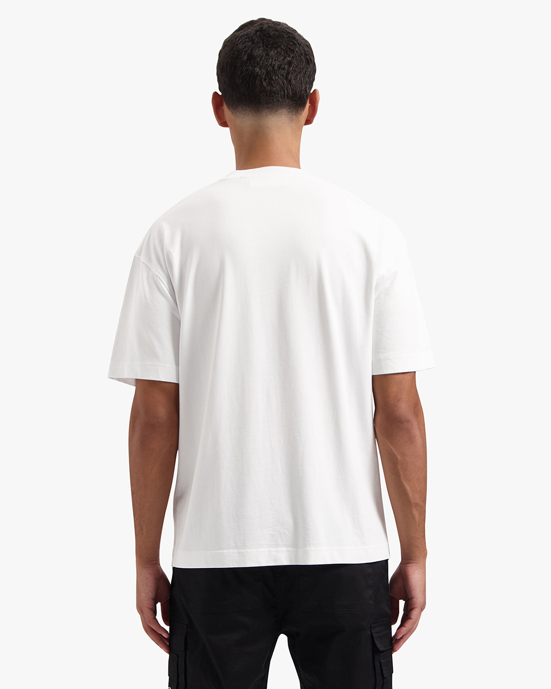 CROYEZ CUTOUT T-SHIRT | WHITE / HOT PINK