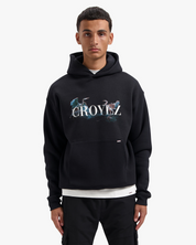 CROYEZ BLUE HERON HOODIE | VINTAGE BLACK