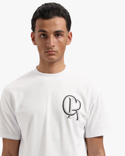CROYEZ INITIAL T-SHIRT | WHITE
