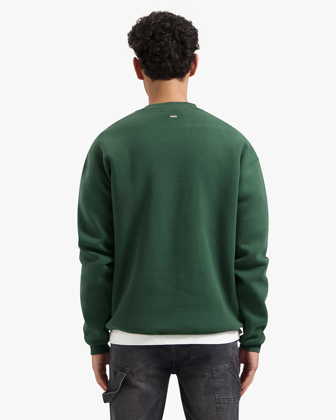 CROYEZ INITIAL SWEATER | DARK GREEN