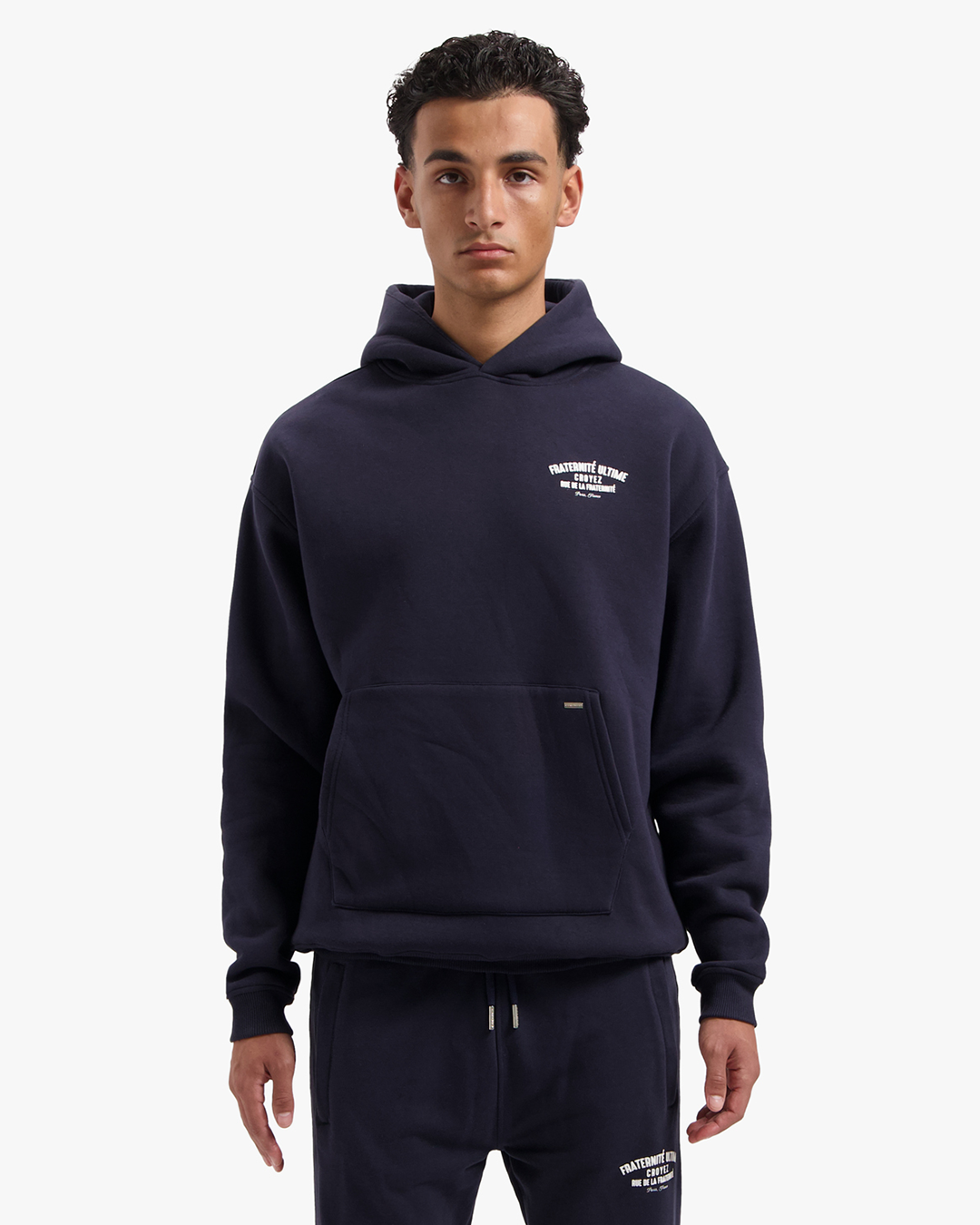 CROYEZ FRATERNITÉ ULTIME HOODIE - NAVY