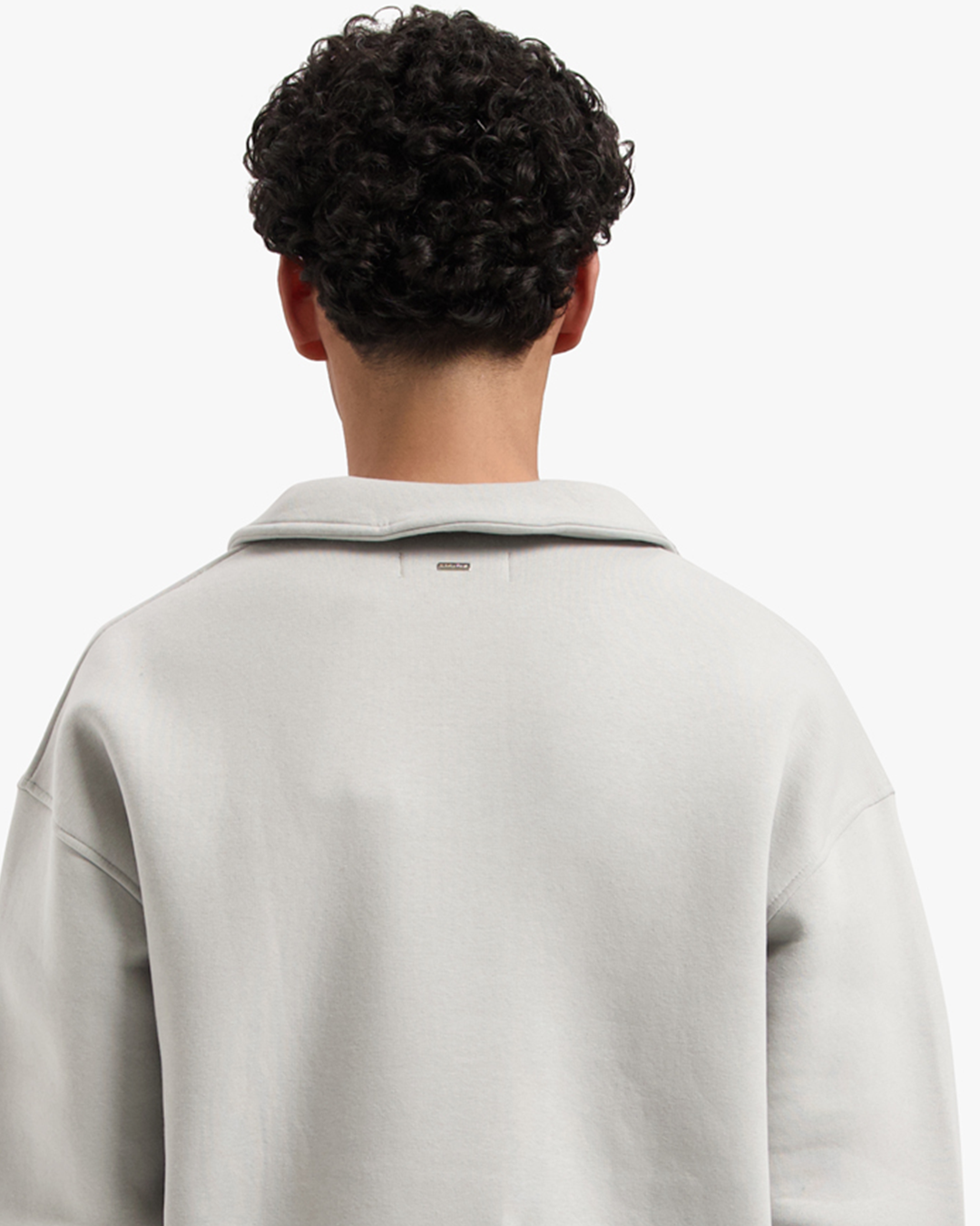 CROYEZ FRATERNITÉ HALF ZIP SWEATER | GREY