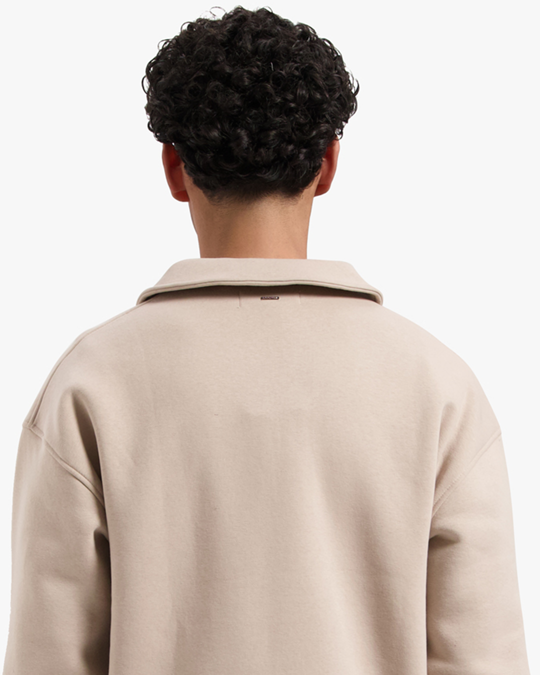 CROYEZ FRATERNITÉ HALF ZIP SWEATER | SAND