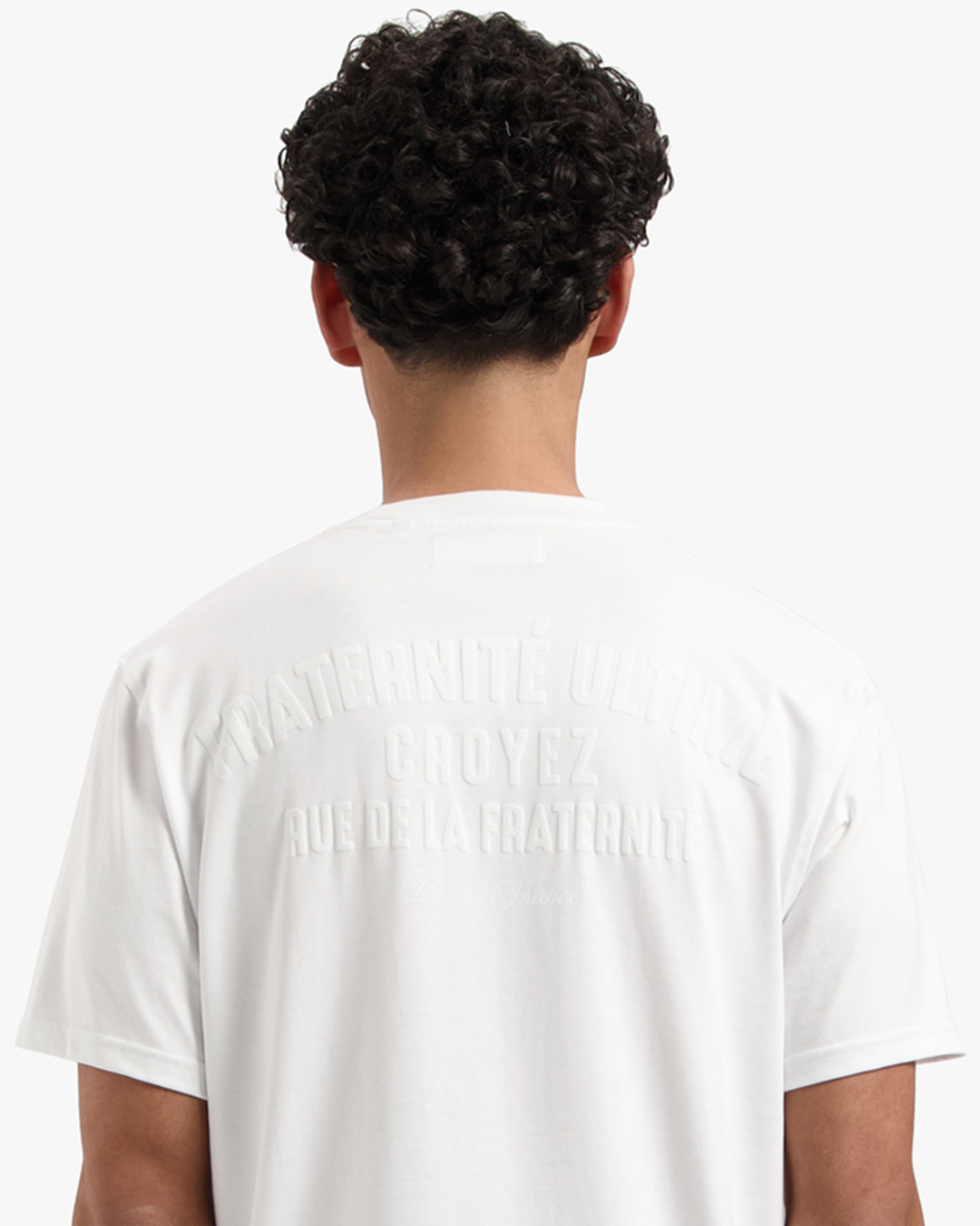 CROYEZ FRATERNITÉ T-SHIRT | WHITE