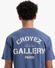 CROYEZ GALLERY T-SHIRT | BLUE