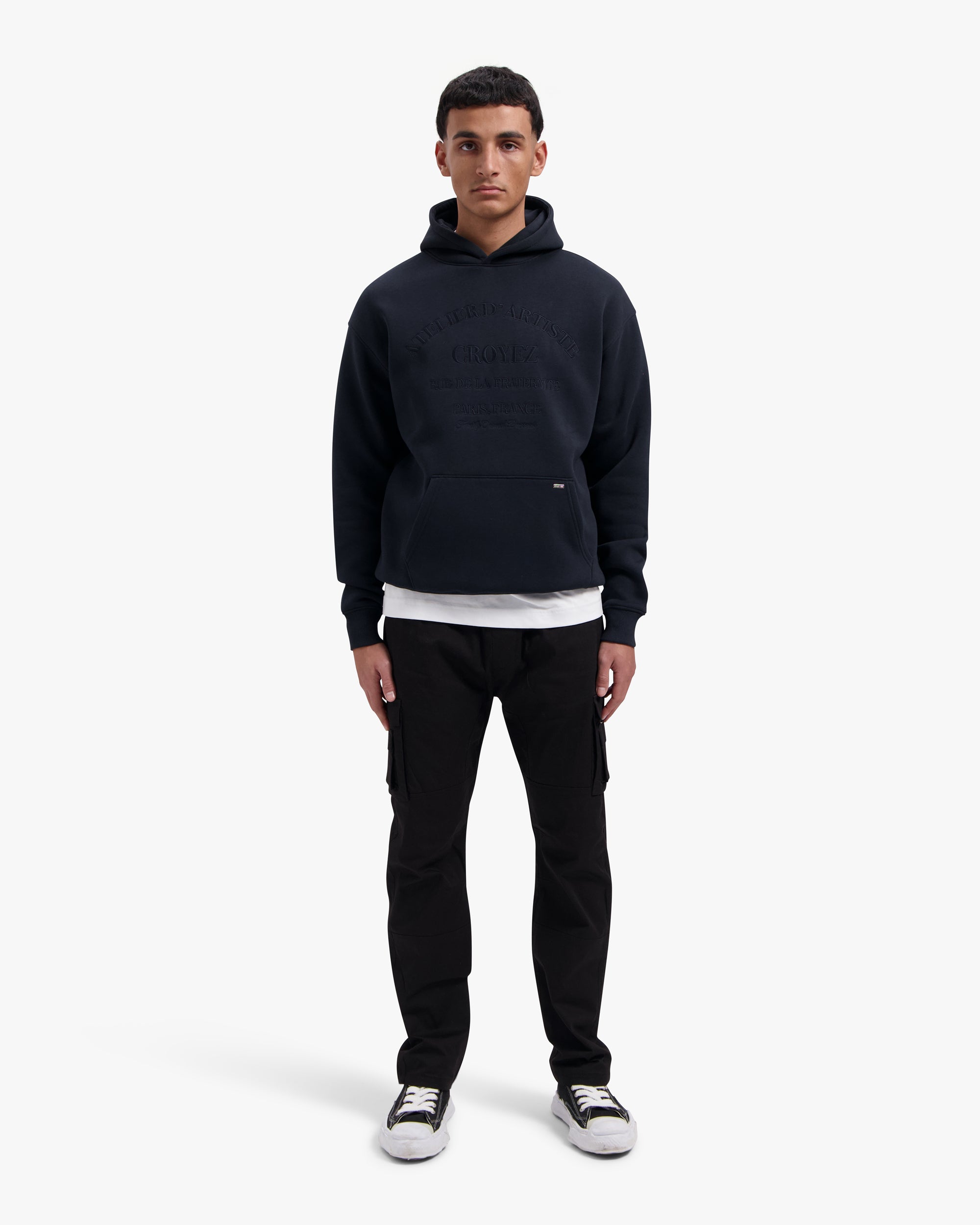 CROYEZ ATELIER HOODIE | VINTAGE BLACK
