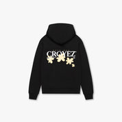 CROYEZ BOTANIQUE ZIP-HOODIE | BLACK/LIME