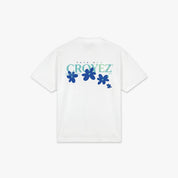 Croyez Botanique T-Shirt | White/Tiffany Blue