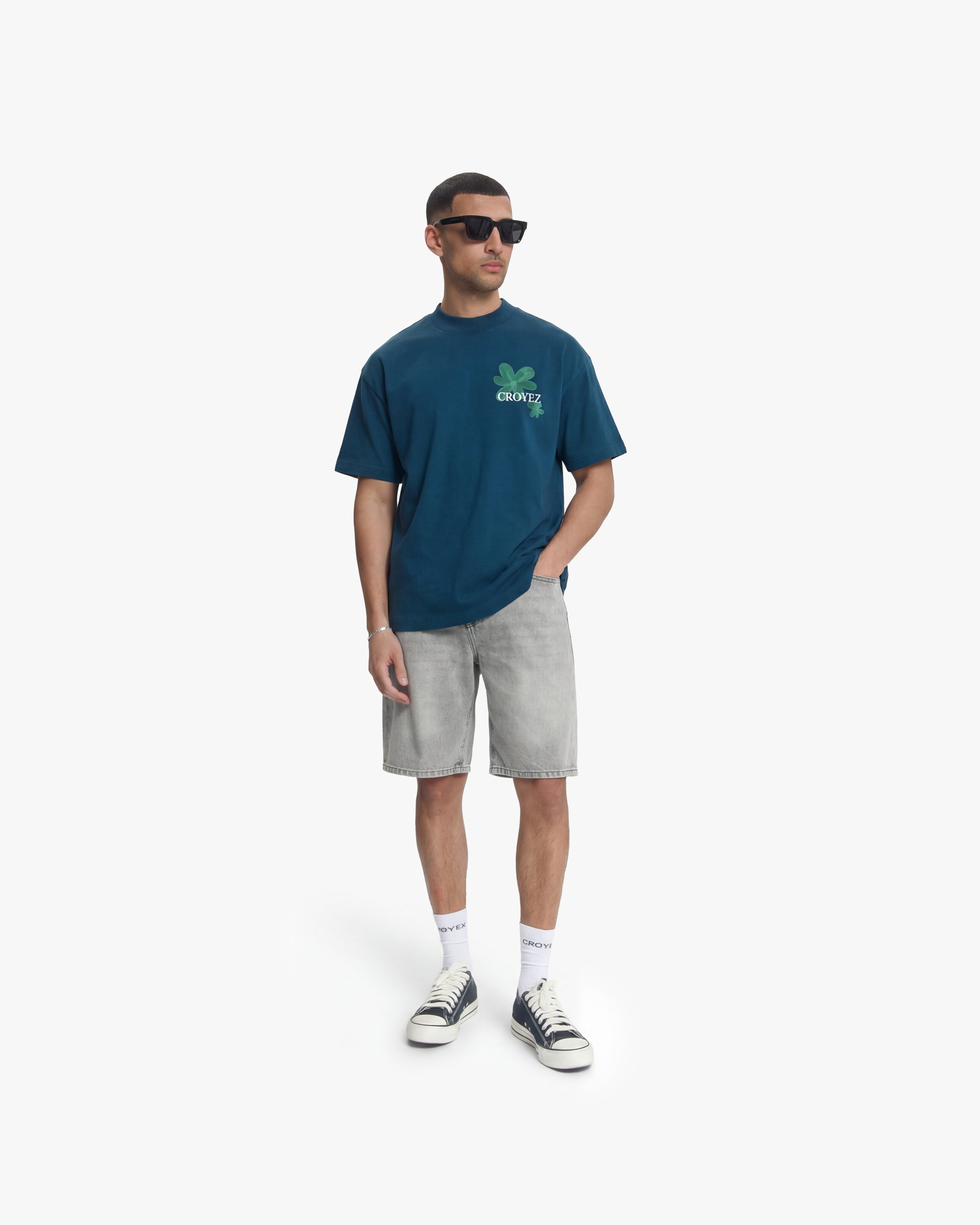 Croyez Botanique T-Shirt | Dark Teal