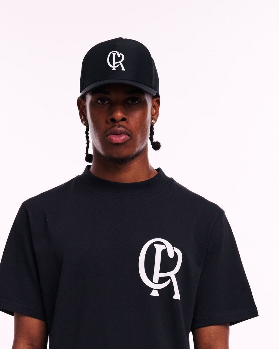 CROYEZ INITIAL CAP - BLACK