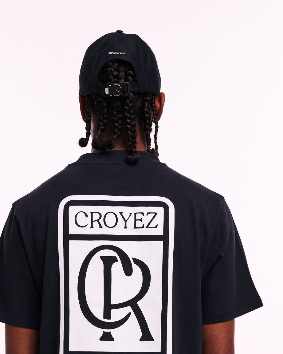 CROYEZ INITIAL CAP - BLACK