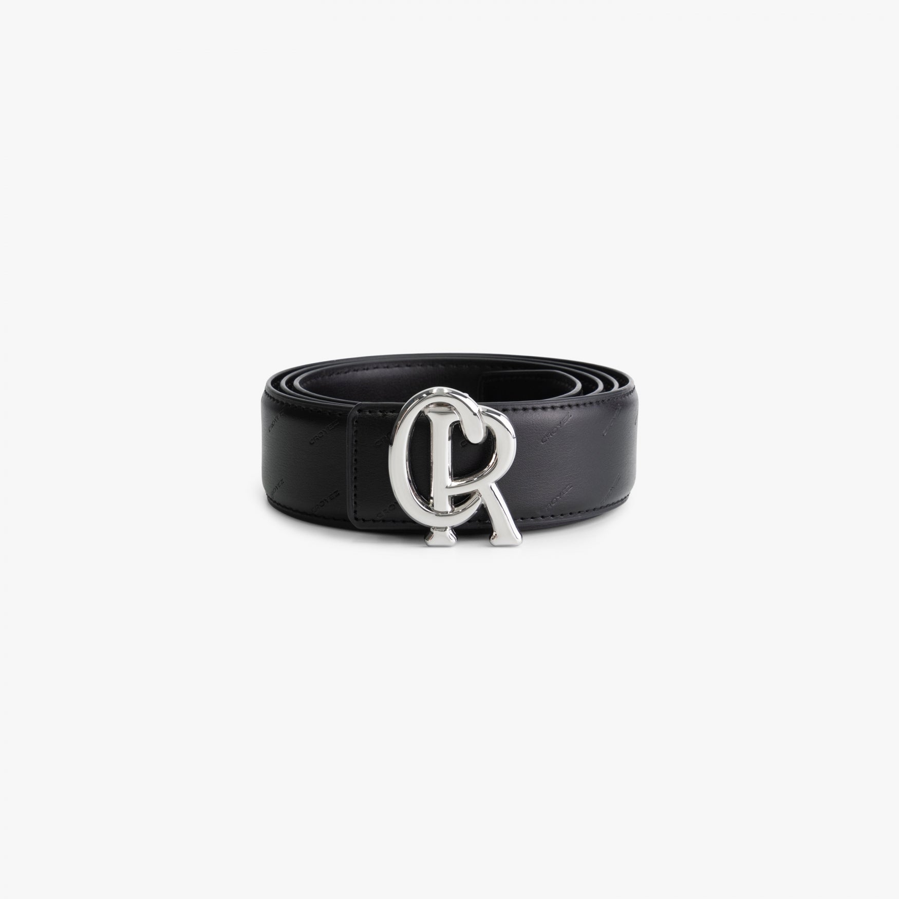 CROYEZ INITIAL BELT | BLACK