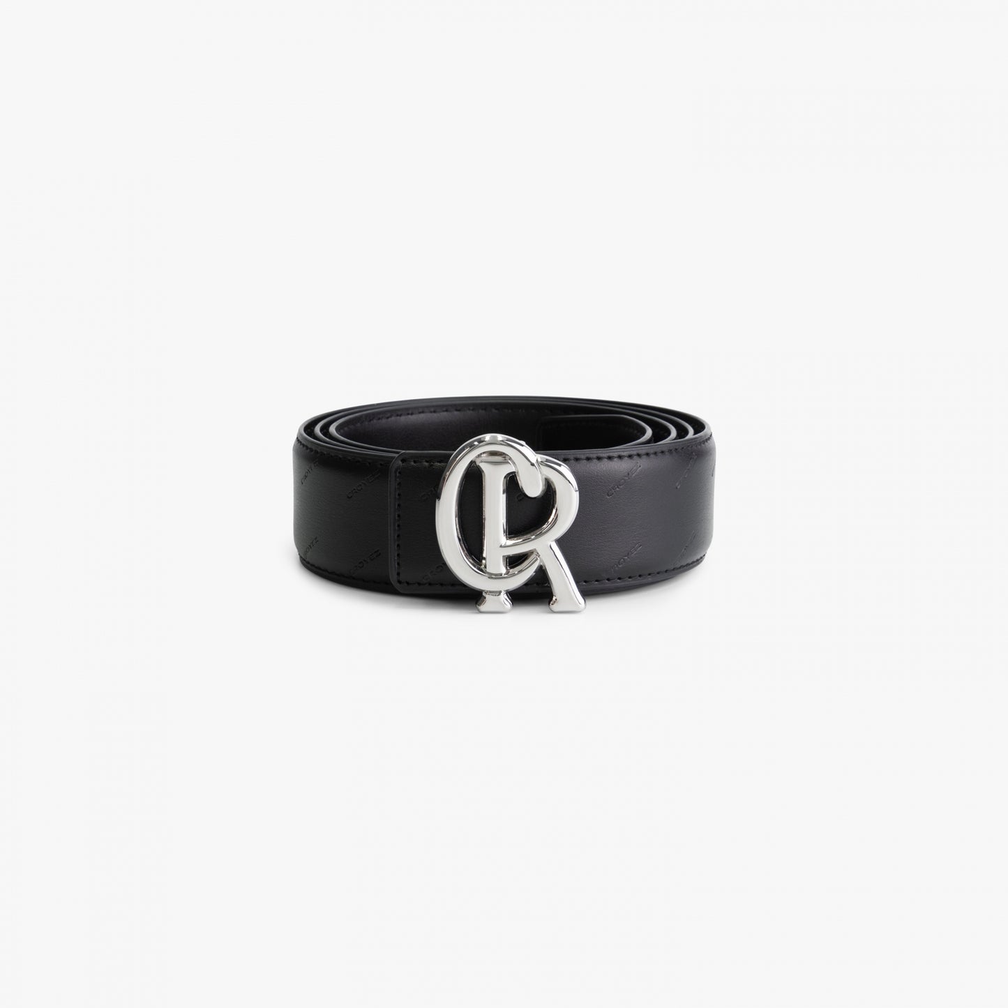 CROYEZ INITIAL BELT - BLACK