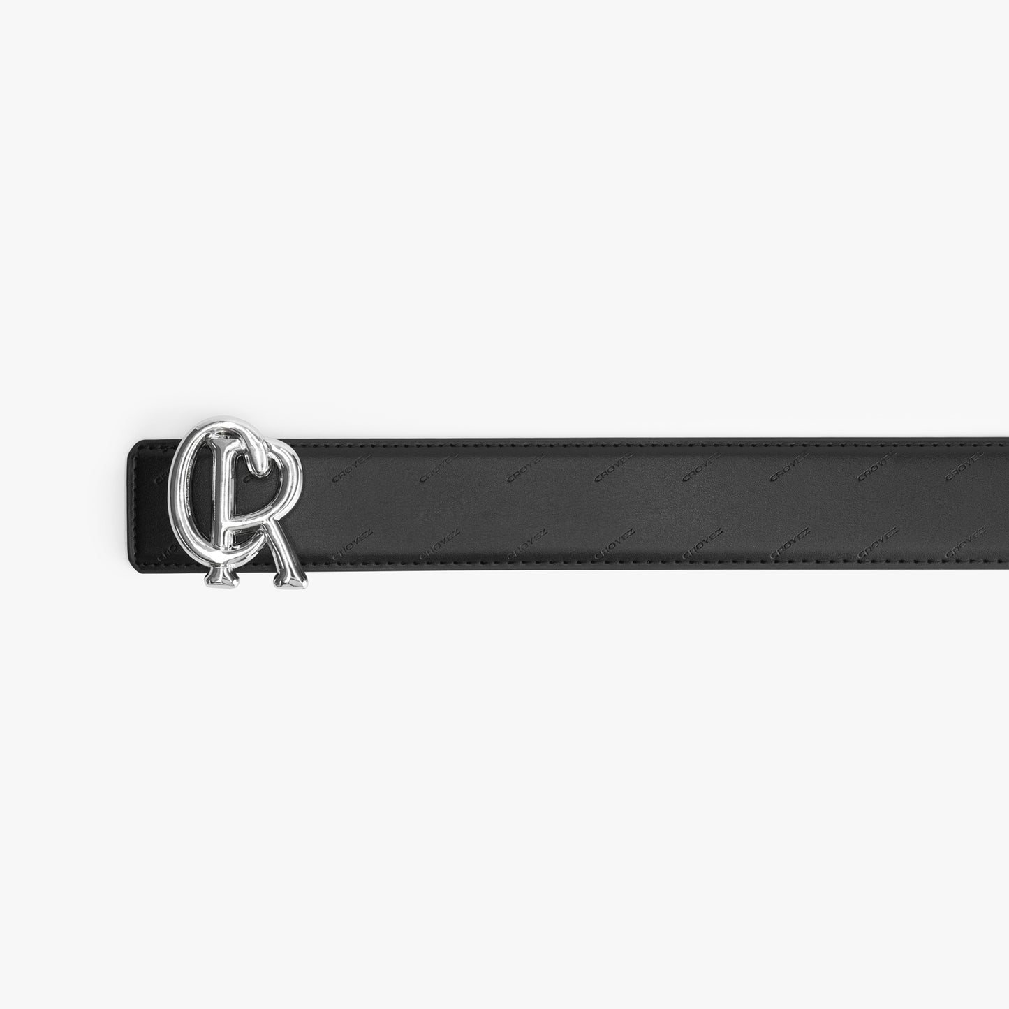 CROYEZ INITIAL BELT - BLACK