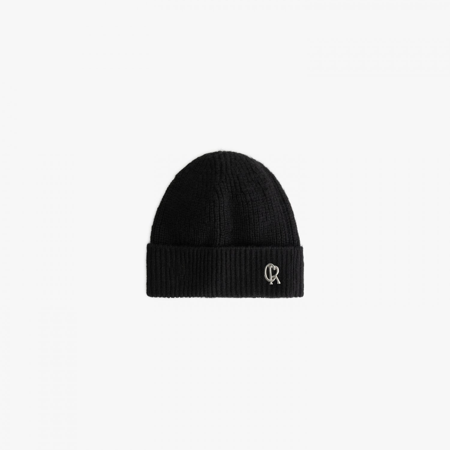 CROYEZ INITIAL BEANIE - BLACK