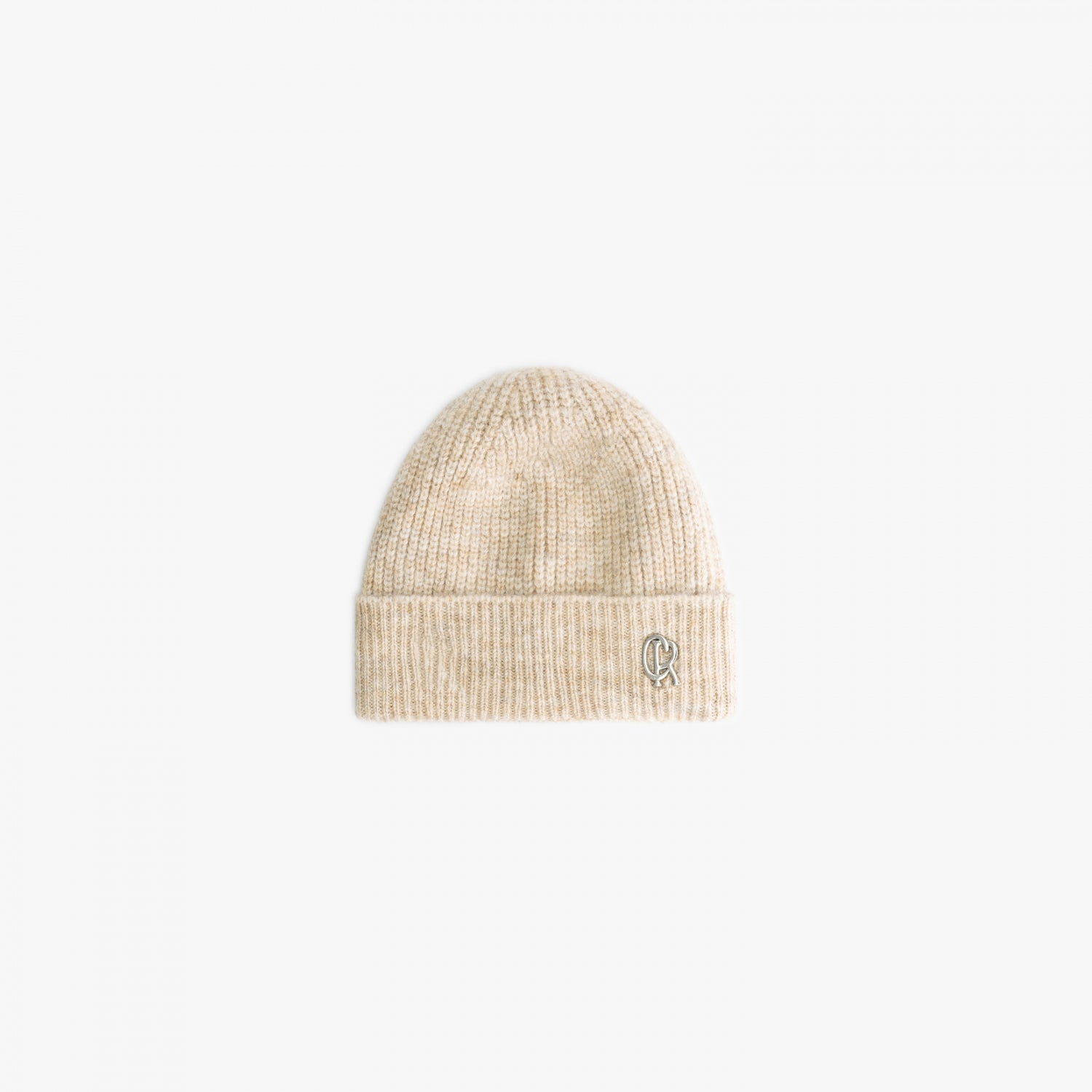 CROYEZ INITIAL BEANIE - CREAM