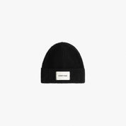 CROYEZ LABEL BEANIE | BLACK