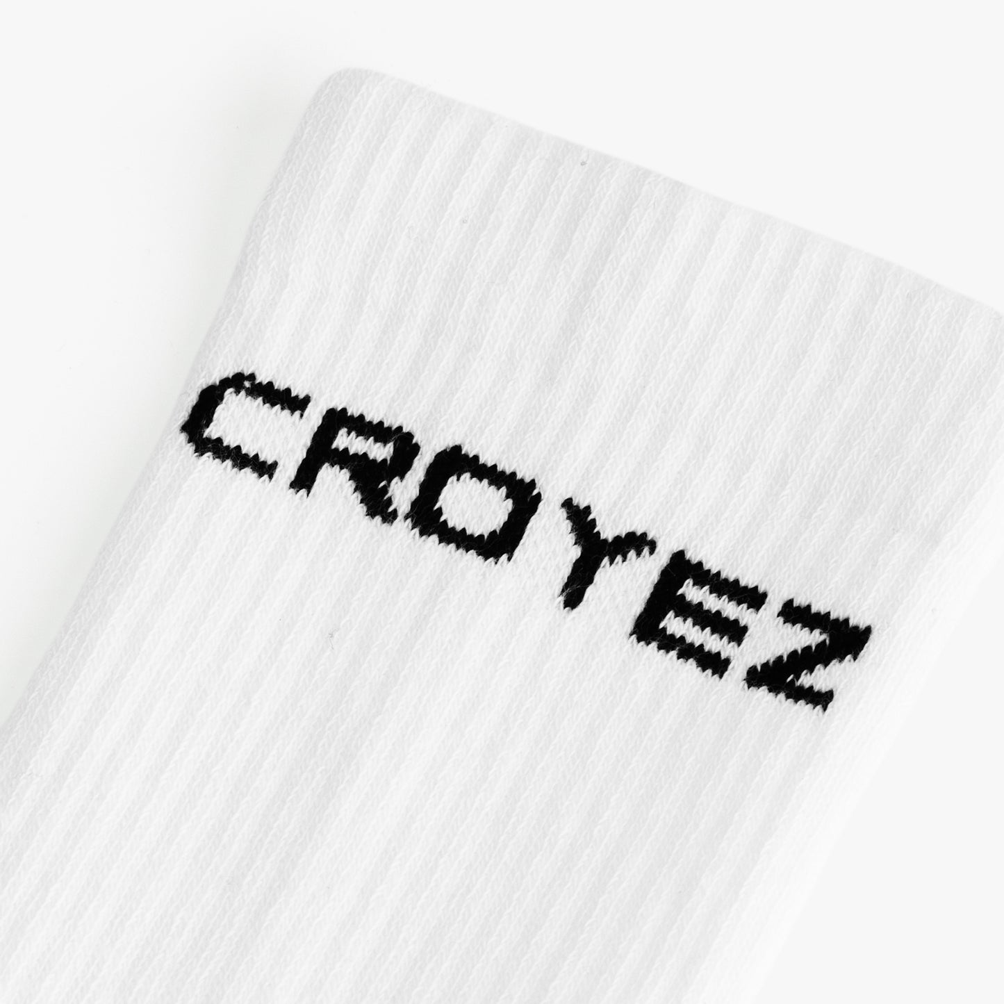 CROYEZ LOGO SOCKS 2-PACK - WHITE