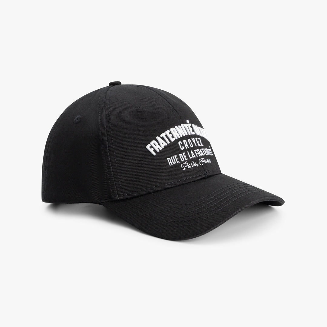  Croyez Mini Fraternité Cap | Black