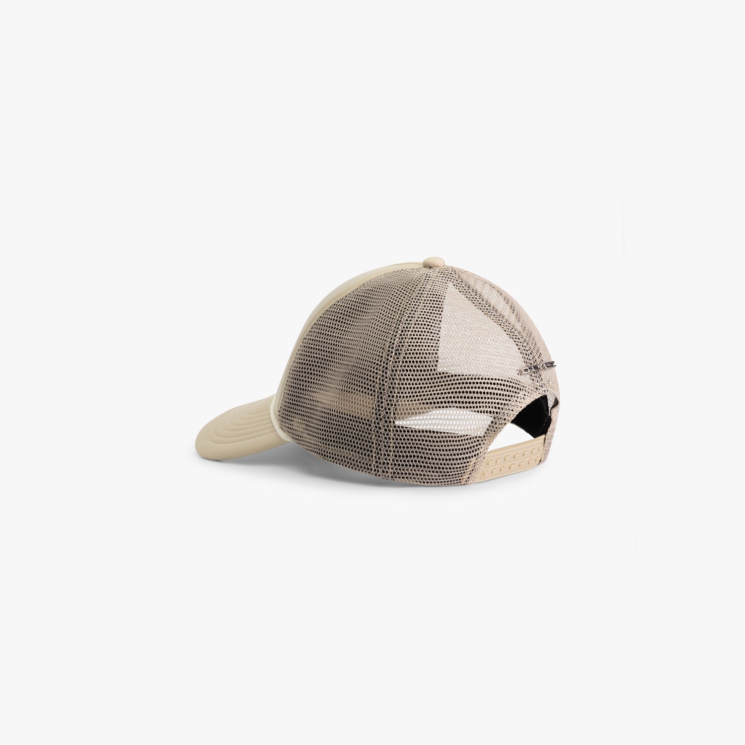 CROYEZ GALLERY TRUCKER CAP - BEIGE/WHITE