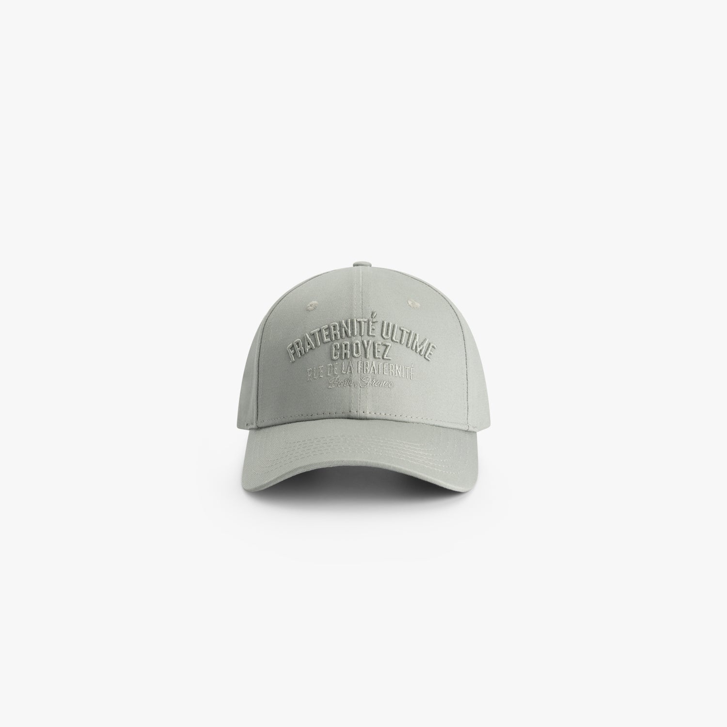 CROYEZ FRATERNITÉ BASEBALL CAP - GREY