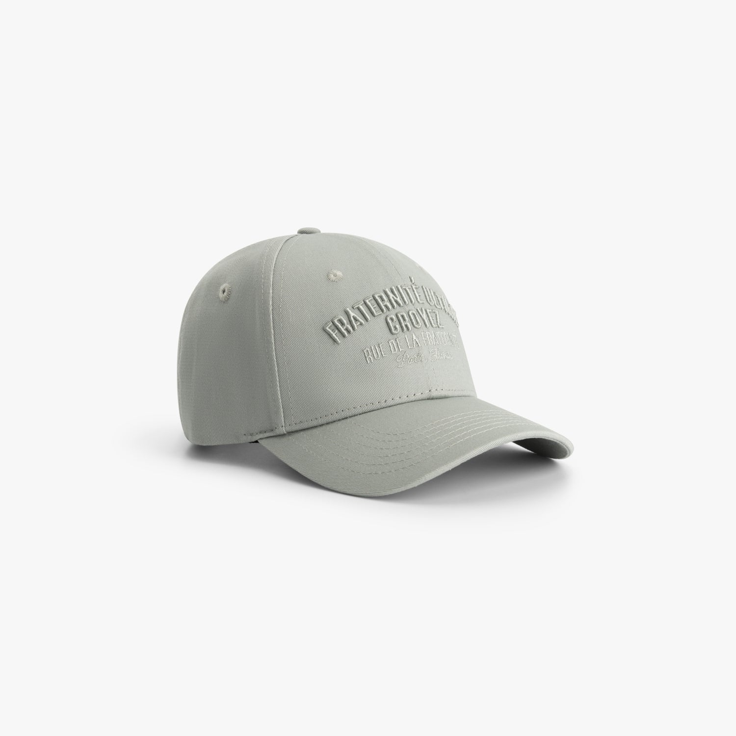 CROYEZ FRATERNITÉ BASEBALL CAP - GREY