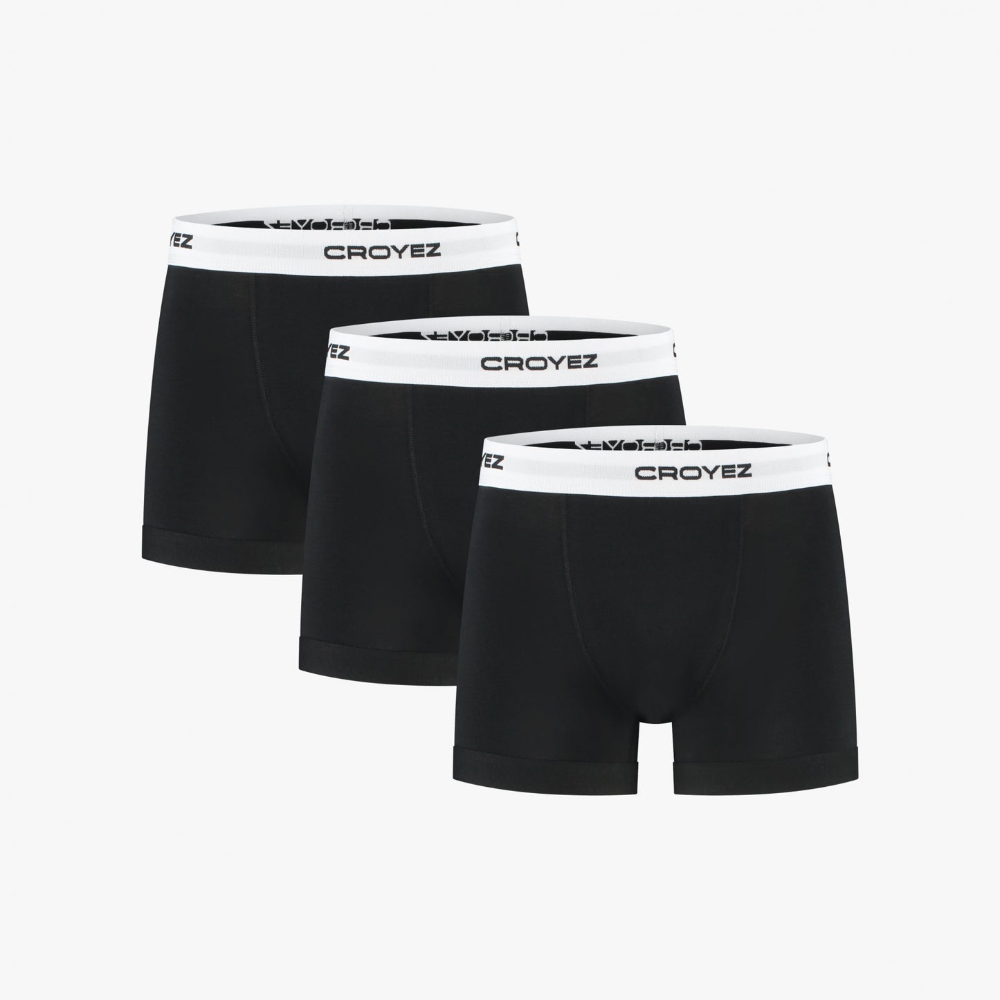 CROYEZ LOGO BOXER 3-PACK - BLACK/WHITE