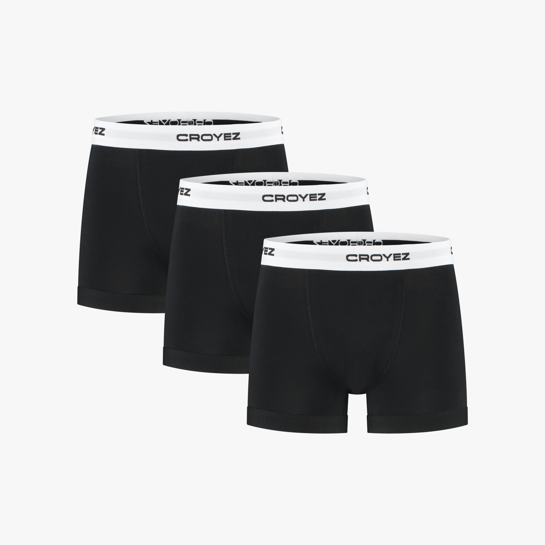 CROYEZ LOGO BOXER 3-PACK | BLACK/WHITE