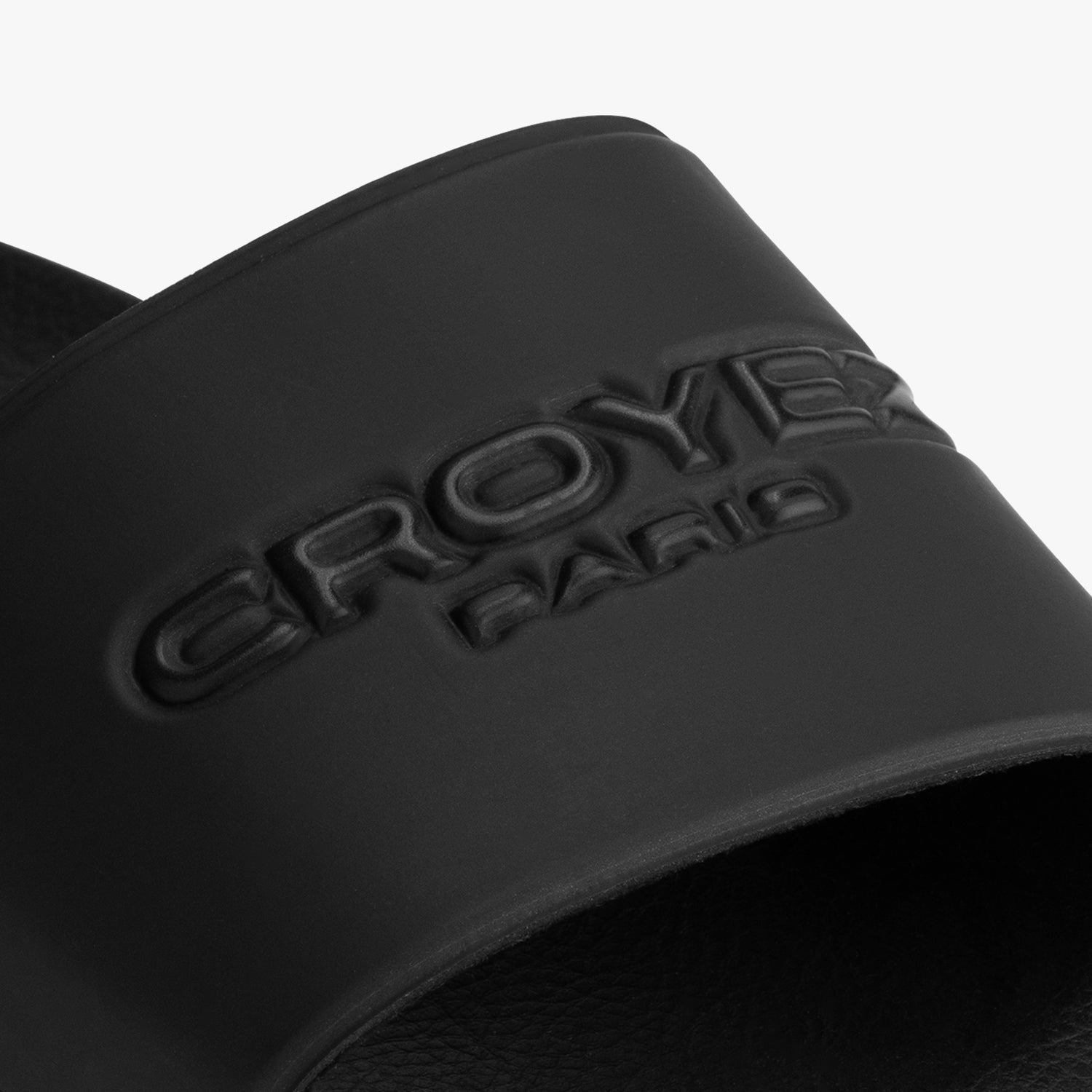 CROYEZ PARIS SLIDES | VINTAGE BLACK