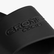 CROYEZ PARIS SLIDES | VINTAGE BLACK