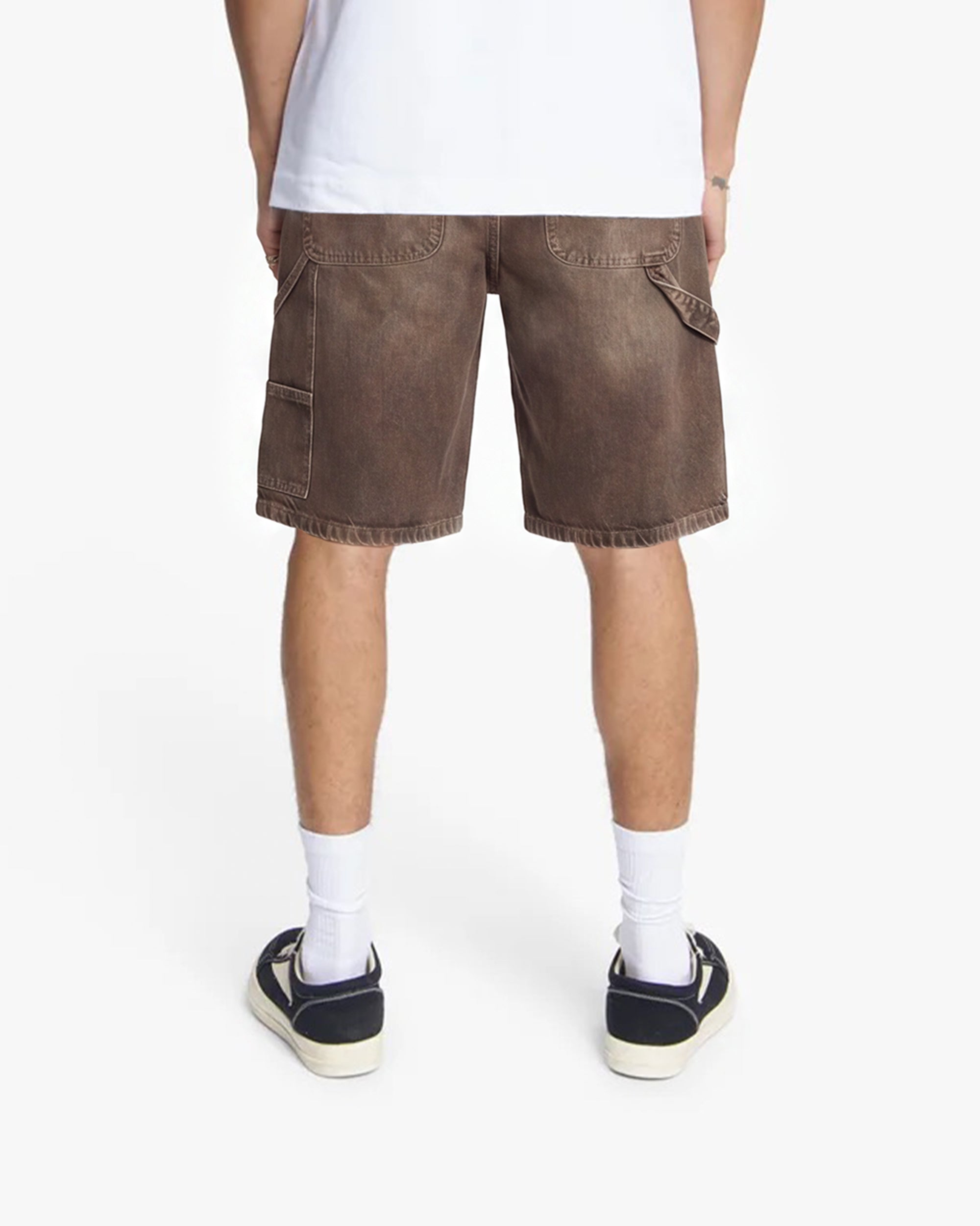 Croyez CD2 Carpenter Shorts | Washed Brown