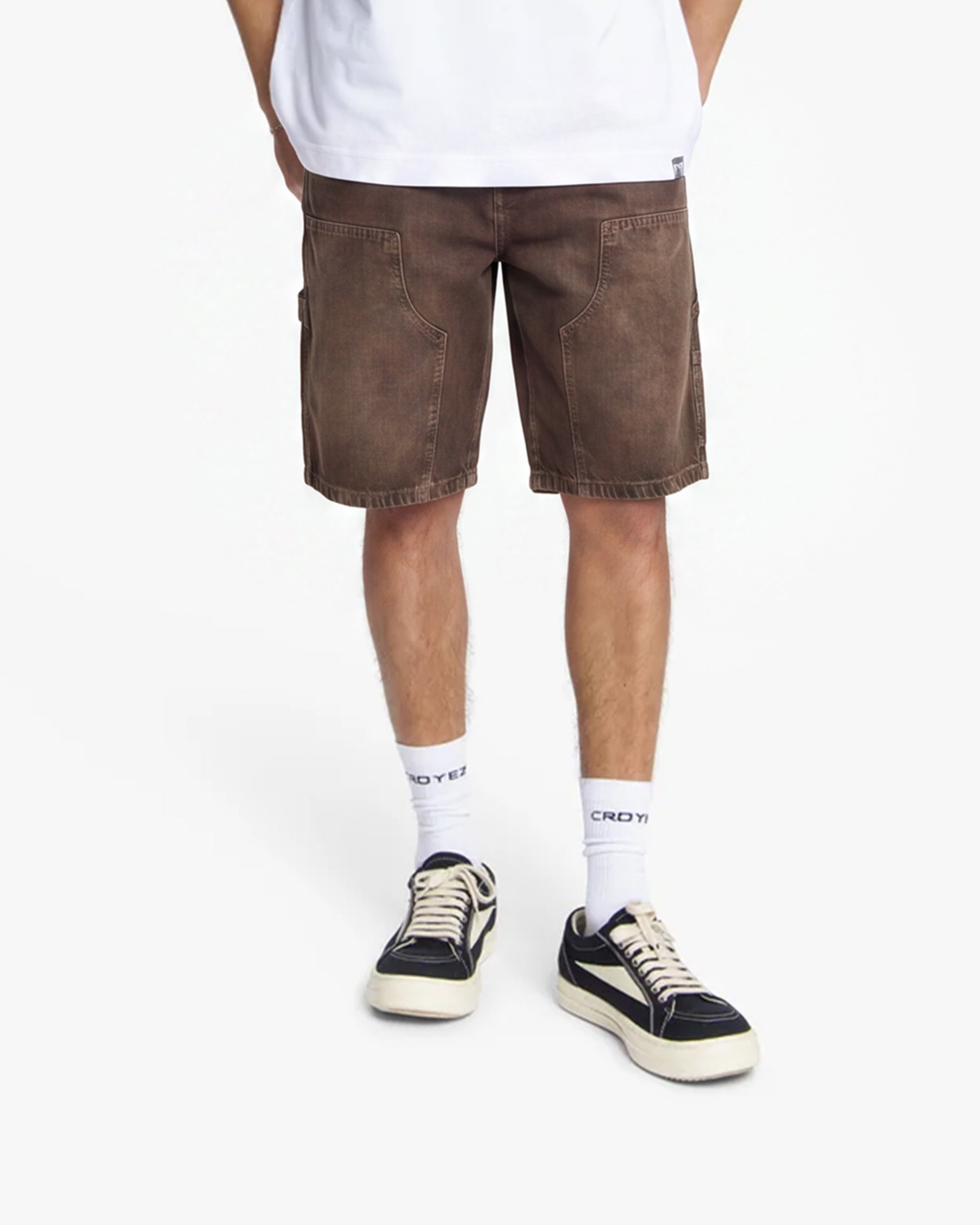 Croyez CD2 Carpenter Shorts | Washed Brown