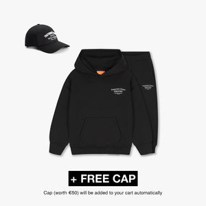 Croyez Mini Fraternité Tracksuit | Black