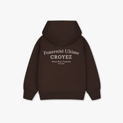 CROYEZ MINI FRATERNITÉ HOODIE | BROWN