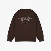 CROYEZ MINI FRATERNITÉ SWEATER | BROWN