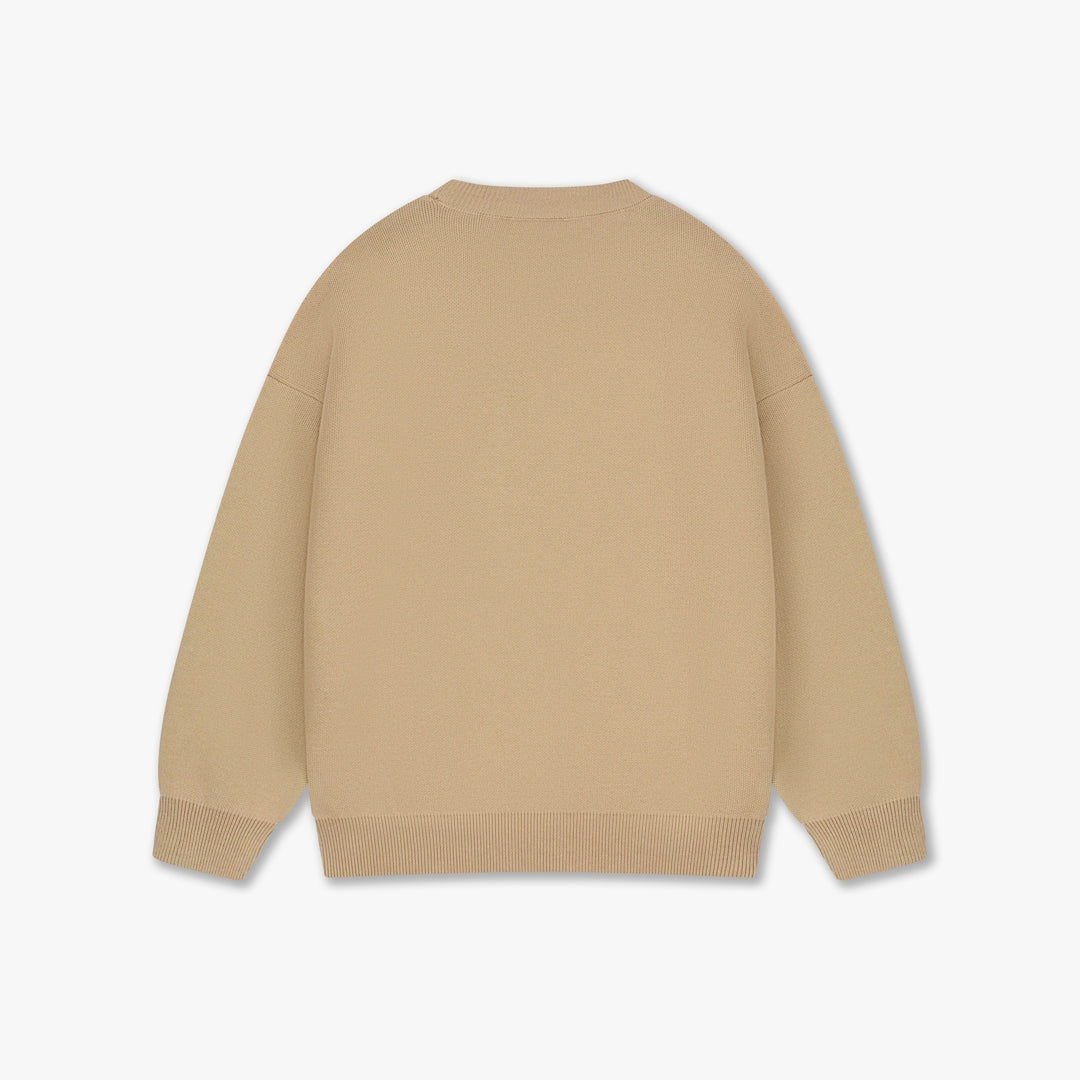 CROYEZ MINI ESSENCE KNIT SWEATER | SAND