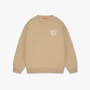 CROYEZ MINI ESSENCE KNIT SWEATER | SAND